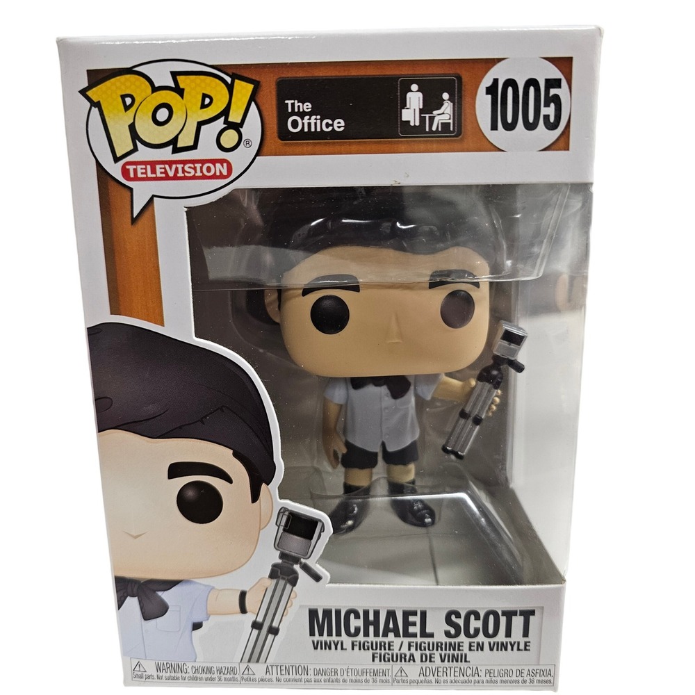Funko Pop Television The Office Michael Scott 1005‎ Vinyl Figure Survivor Man
